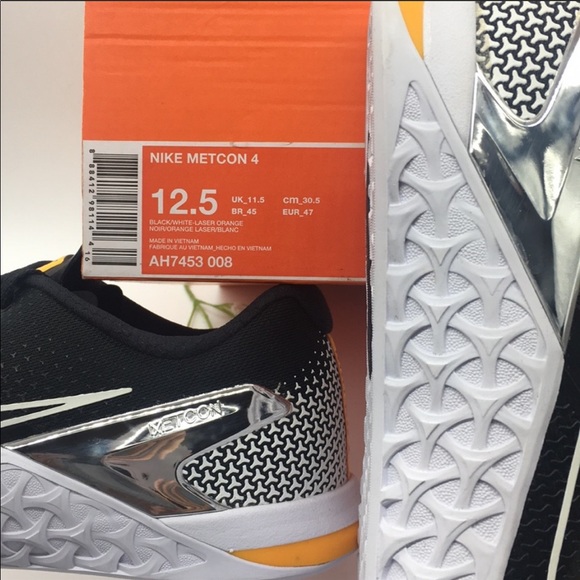 • Nike METCON 4 black/white-laser orange - Picture 6 of 8